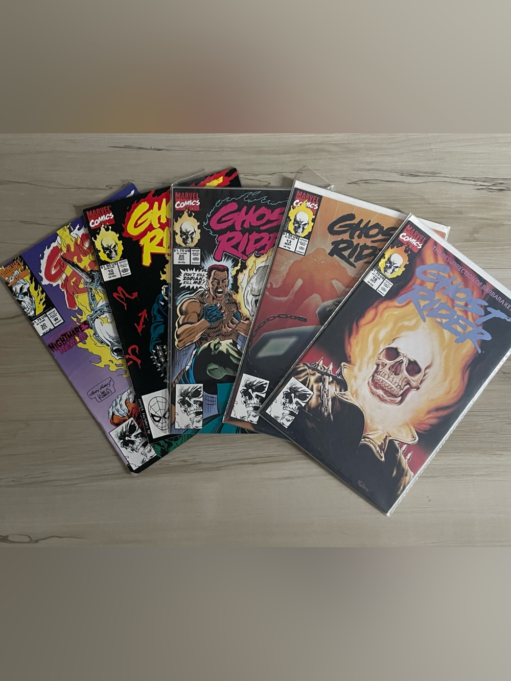 Ghost Rider Comic Book lot - 1990-91-92